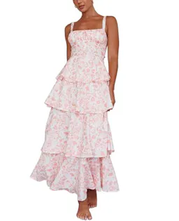Women's Ruffle Maxi Dress