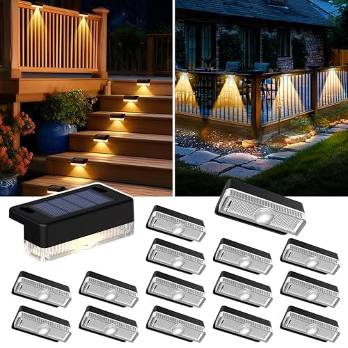 Solar Deck Lights 16-Pack