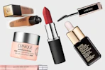 Beauty items from brands Lancôme, Estée Lauder, Clinique, MAC & More