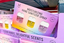 Get Sam’s Club 3-Pack Hand Sanitizer Spray for $19.96 (Looks Like Touchland) card image
