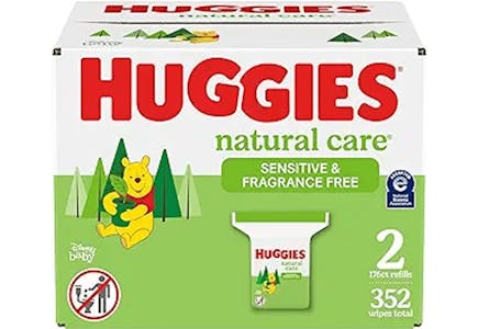 2 Huggies Baby Wipes 2-Packs