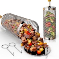 Rolling Grill Basket 2-Pack