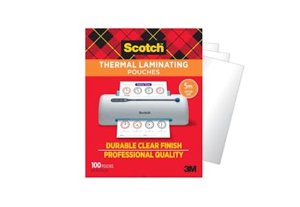 Scotch Thermal Laminating Pouches
