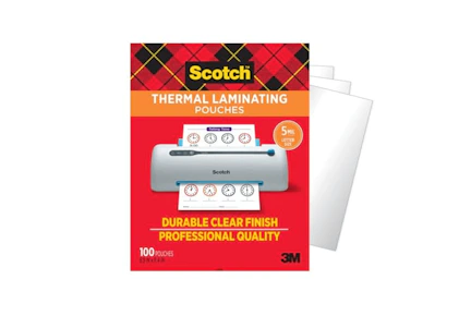 Scotch Thermal Laminating Pouches