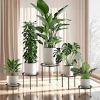 Metal Plant Stand Set