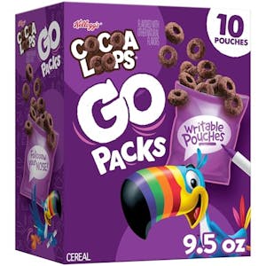 Kellogg's Cocoa Loops Go Packs