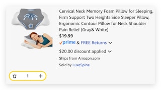 Cervical Neck Memory Foam Pillow