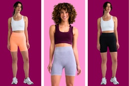 Women's Bike Shorts, Now Only $9 at Walmart (Colors Going Fast) card image