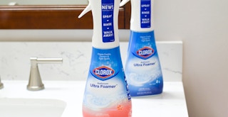 clorox bathroom ultra foamer cleaners in two scents