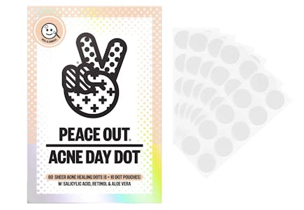 Peace Out Acne Day Dots