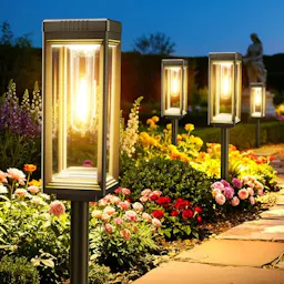 Solar Pathway Lights 8-Pack
