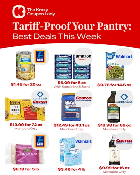 Best grocery deals this week on tariff items