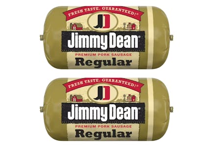 2 Jimmy Dean Sausage Rolls