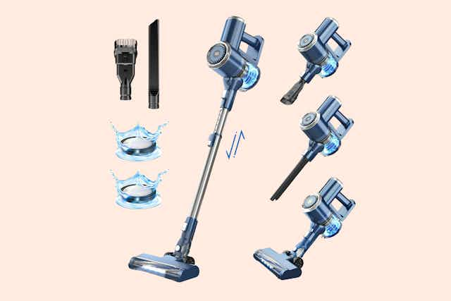 Bestselling Pet Hair Cordless Vacuum, Only $79.99 at Walmart card image