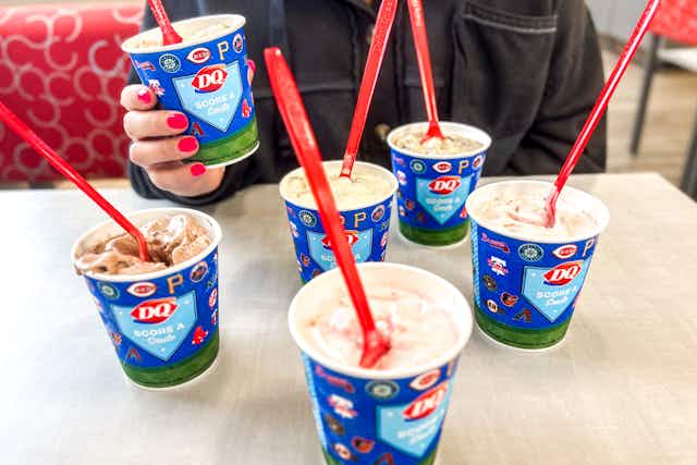 Dairy Queen Summer Blizzard Menu (You Get the Best Value with a Large Size) card image