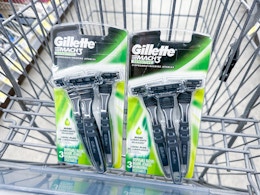 Gillette Disposable Razors: Get 2 Packs for $1.49 Each at Walgreens card image