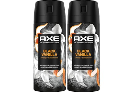 2 AXE Body Sprays