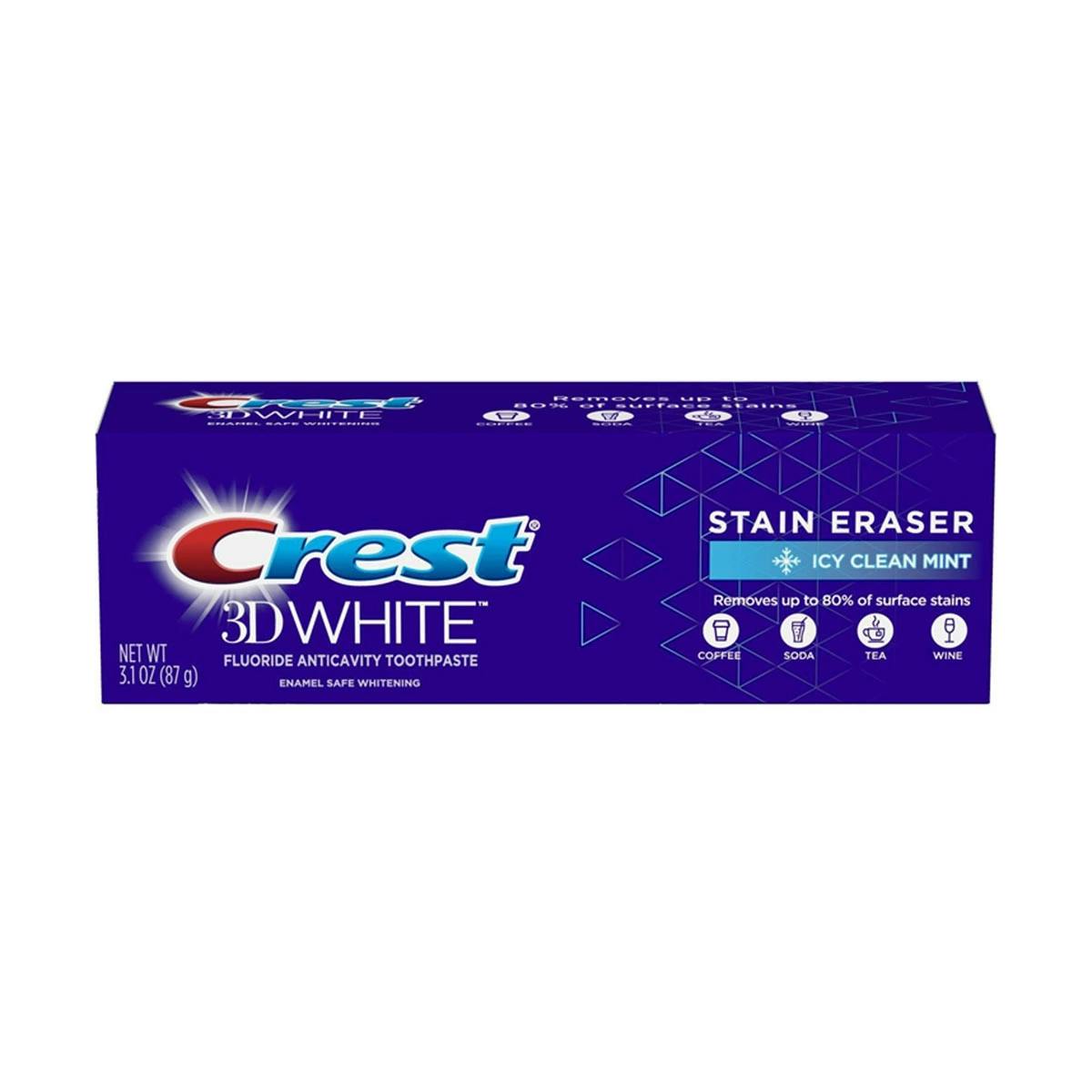 3 Crest 3D White Toothpaste Tubes