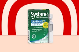 Systane Lubricant Eye Drop Vial 30-Pack, as Low as $5.84 on Amazon card image