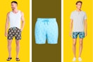 Walmart Beach Bros men's swim trunks