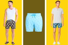 These $10 Men's Swim Trunks on Walmart.com Are a Summer Must-Have card image