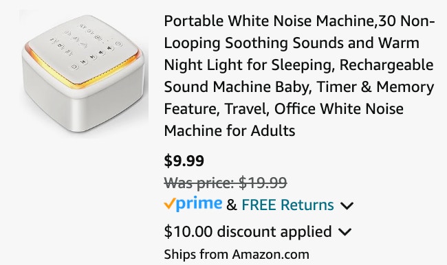 White Noise cart