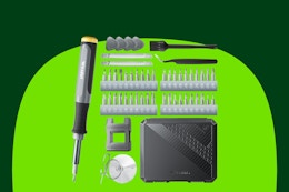 52-Piece Precision Screwdriver Set, Just $5.39 on Amazon card image