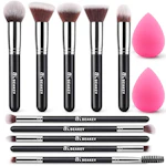 BEAKEY Makeup Brush & Sponge Set