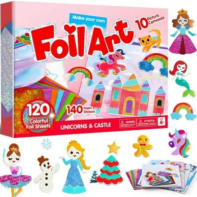 Unicorn Princess Foil Art Kit