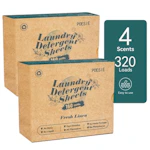 Laundry Detergent Sheets 2-Pack