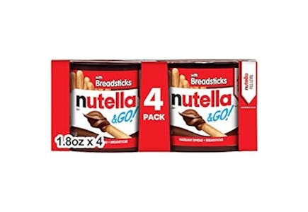 Nutella & Go 4-Pack
