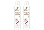 2 Dove Antiperspirant Dry Sprays