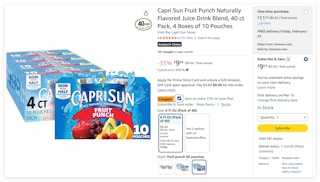 capri sun