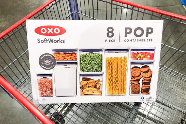 OXO Pop 8-Piece Container Set, Only $40 at Costco (Reg. $50) card image