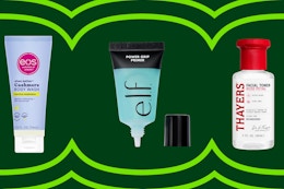 beauty product collage Amazon