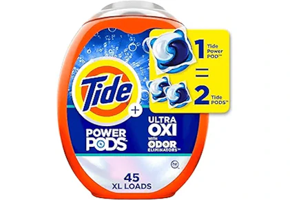 4 Tide Ultra Oxi Power Pods