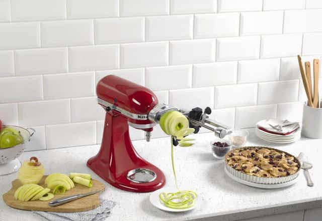 KitchenAid Spiralizer Stand Mixer Attachment, Now $69.96 on Amazon card image