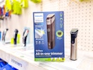 philips norelco all-in-one trimmer set sitting on a target shelf