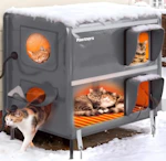 Heated Outdoor Cat House