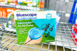 electric air pump in a cart