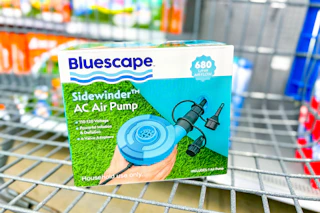 electric air pump in a cart