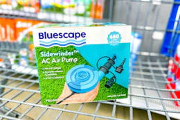electric air pump in a cart