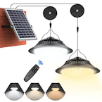 Solar Pendant Light 2-Pack