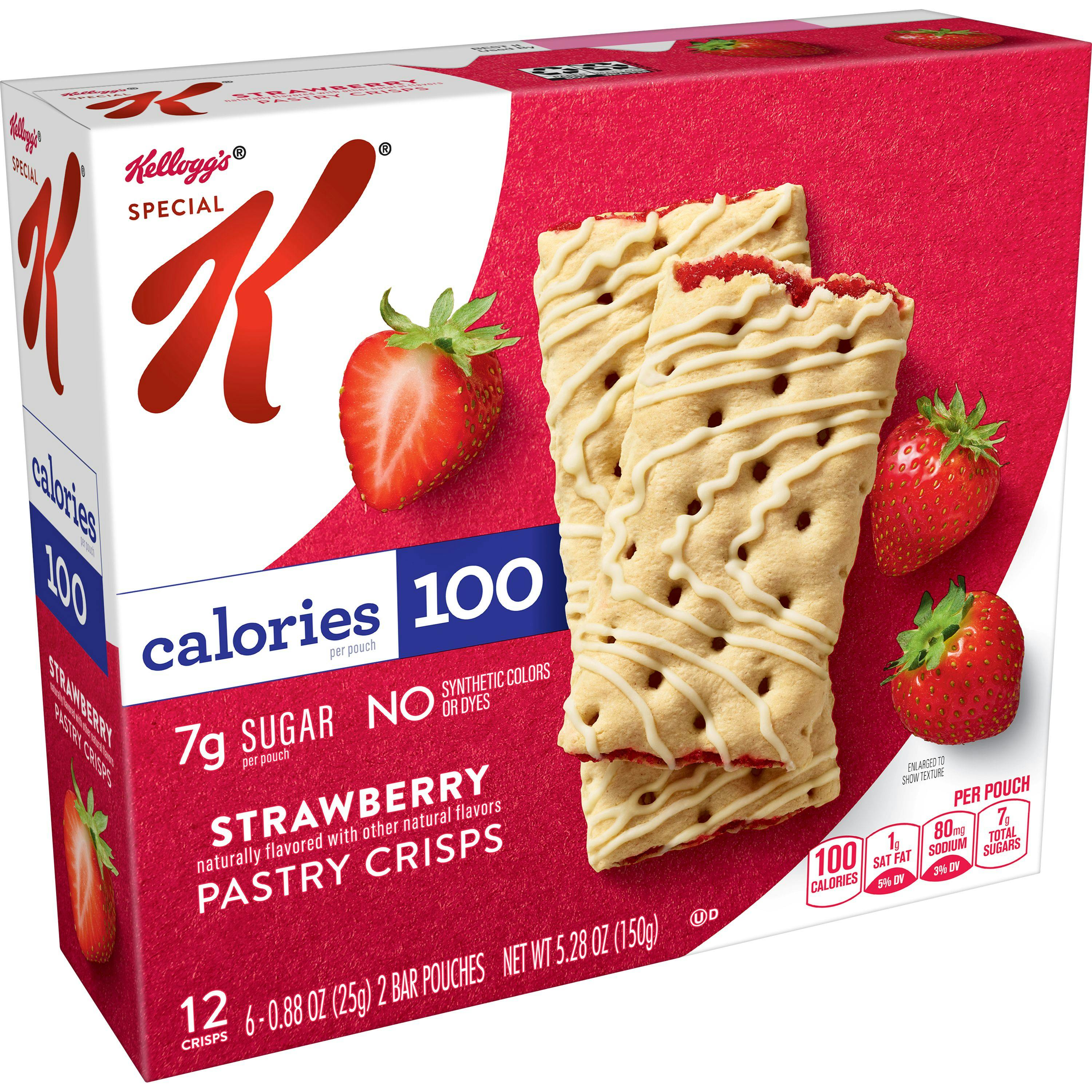 2 Special K Pastry Crisps Boxes