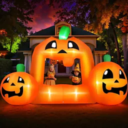 Halloween Inflatable Pumpkin Photo