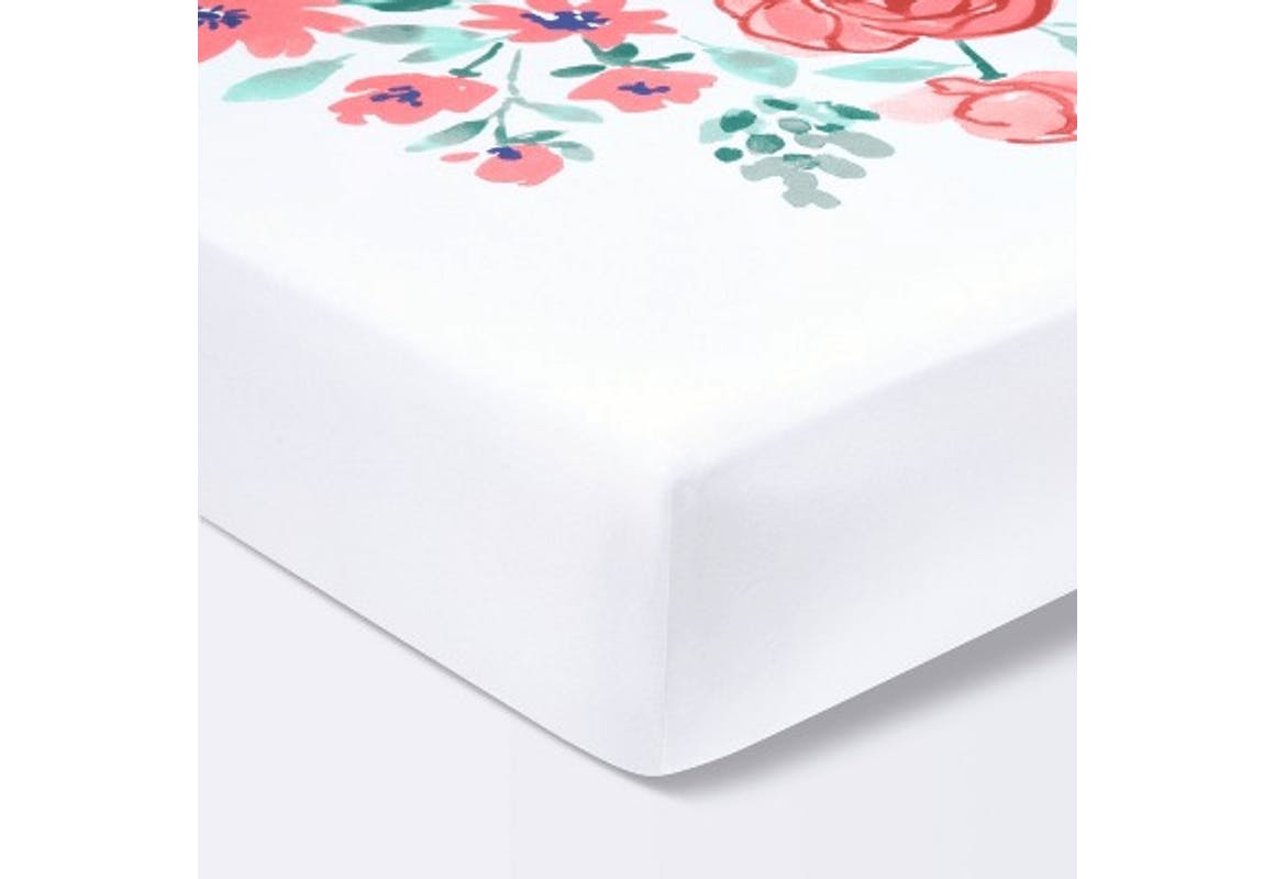 Cloud Island Fitted Crib Sheet