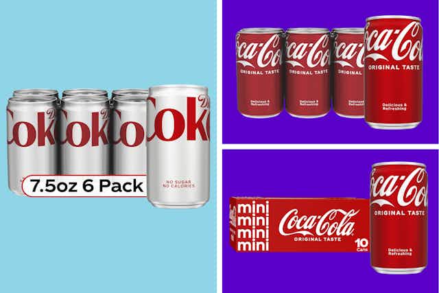 Get 25% Off Coca-Cola Soda Packs on Amazon: Pay as Low as $2.57 card image