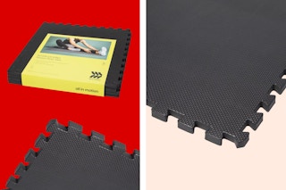 interlocking mat tiles all in motion