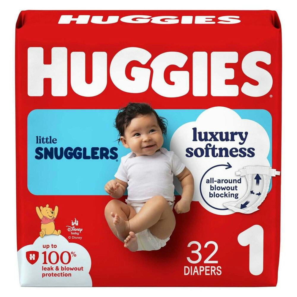 2 Huggies Diaper Packs