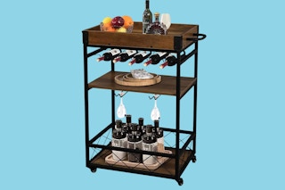 until-gone-retail-rolling-utility-cart-with-wine-bottle-rack-and-glass-holder